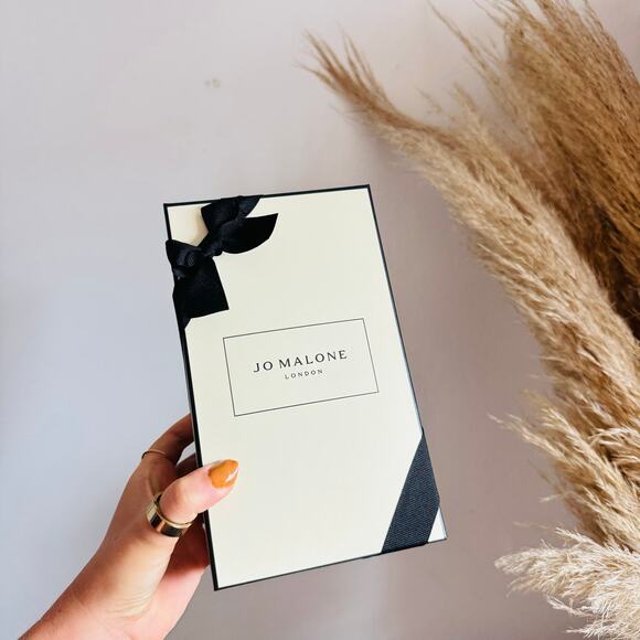 NEW JO MALONE White Wax Silver Metal Lid Clear Glass Luxe Home Fragrance Candle - Picture 3 of 8